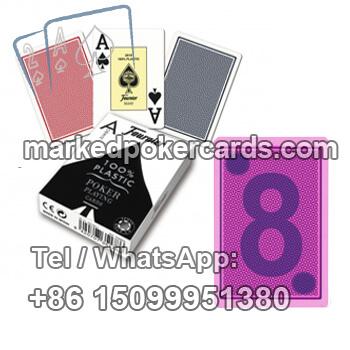 Invisible Ink Marked Fournier 2800 Poker Cards