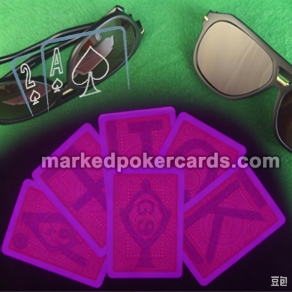 Luminous Ink Poker Glasses
