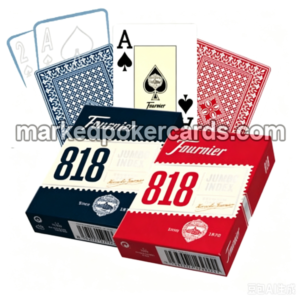 Fournier 818 Playing Cards Cheating Tricks