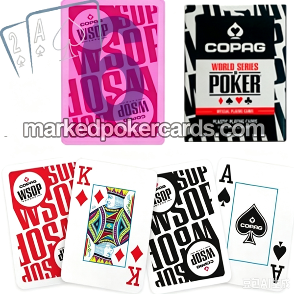 Copag WSOP Custom Marked Plastic Playing Cards