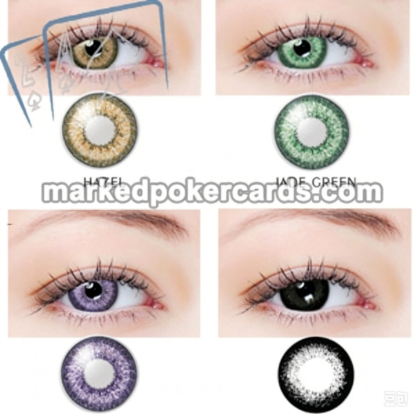 Luminous Ink Contact Lenses