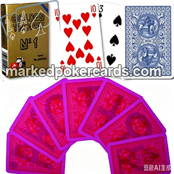 Modiano Golden Trophy Infrared Ink Marking Cards