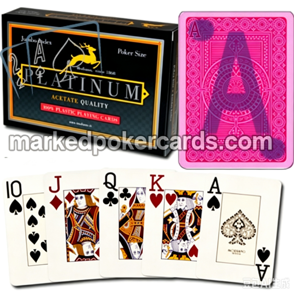 Spy Playing Cards Modiano Platinum