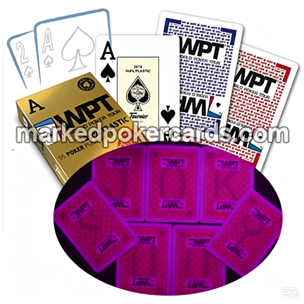 Fournier WPT Invisible Ink Marked Cheating Cards