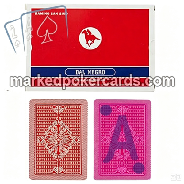 Dal Negro San Siro Invisible Playing Cards Cheat for Baccarat