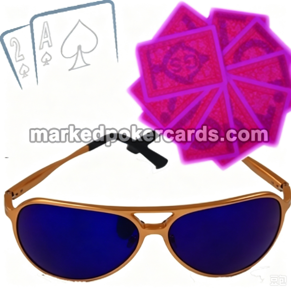 Luminous Ink Poker Glasses