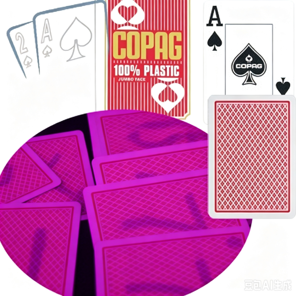 Infrared Ink Cards Copag Jumbo Face