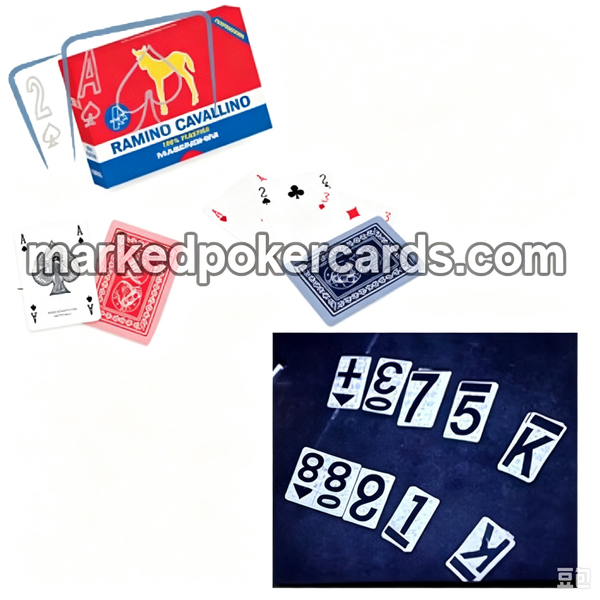 Masenghini Ramino Cavallino Infrared Ink Cheat Deck For Easy Card Tricks