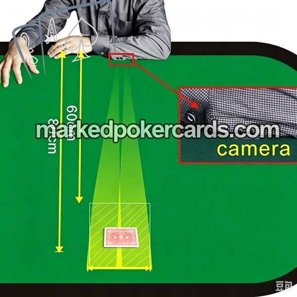 Cuff Button Poker Scanning Camera