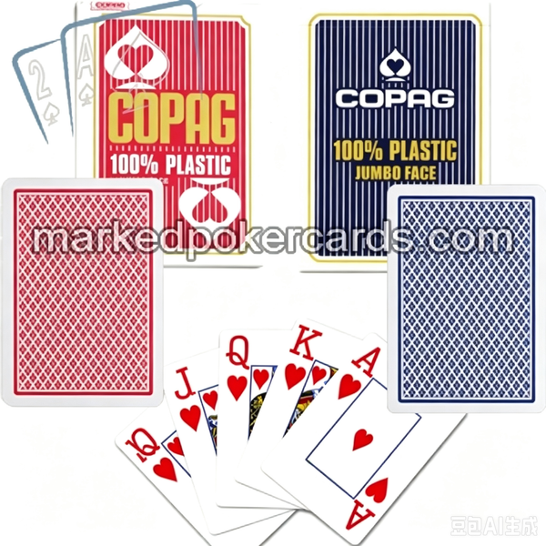 Infrared Ink Cards Copag Jumbo Face