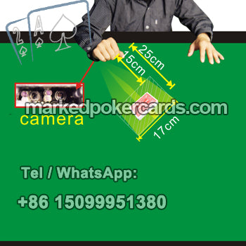 Cuff Button Poker Scanning Camera
