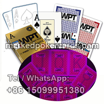 Fournier WPT Invisible Ink Marked Cheating Cards