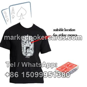  T-shirt Wide Dynamic Poker Cards Scanner Camera