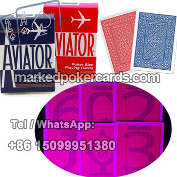 Aviator marked playing cards